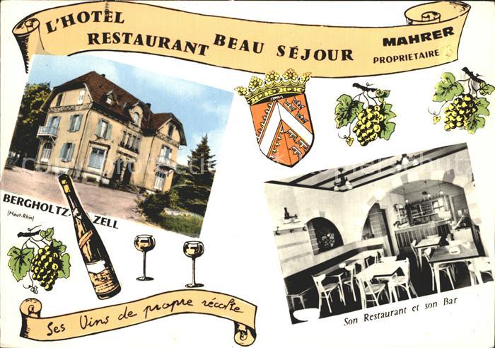 Bergholtzzell Hotel Restaurant Beau Sejour mit Bar