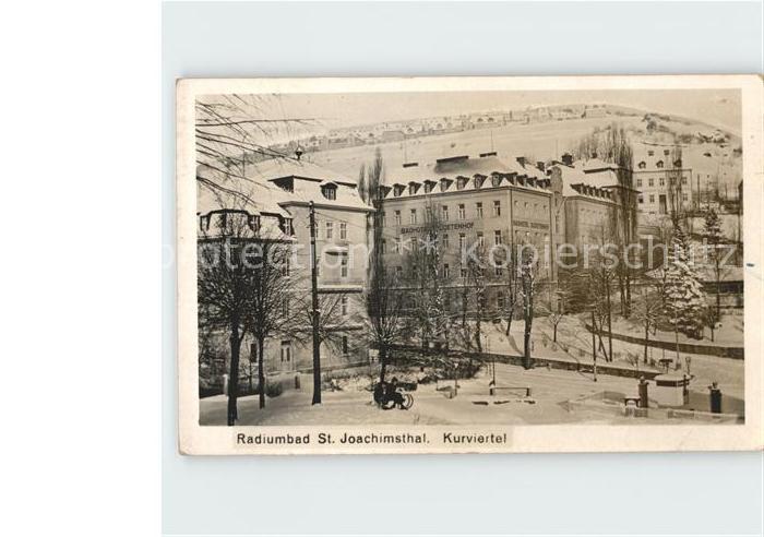 St Joachimsthal Jachymov Kurviertel Radiumbad