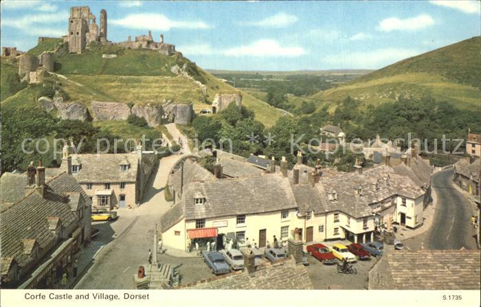 Corfe Dorset Corfe Castle and Village