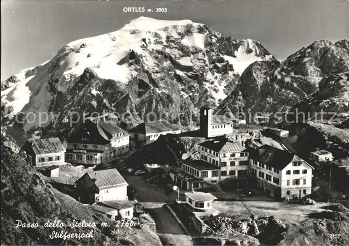 Stilfserjoch Passo dello Stelvio mit Ortler