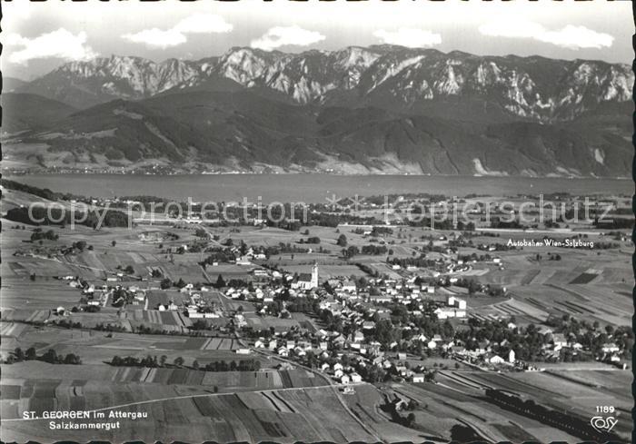 St Georgen Attergau Fliegeraufnahme