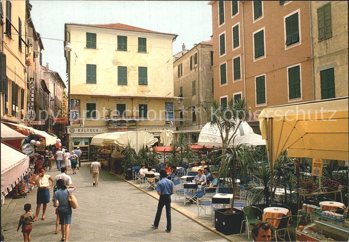 ALASSIO Savona Liguria IT Piazza Matteotti e Budello