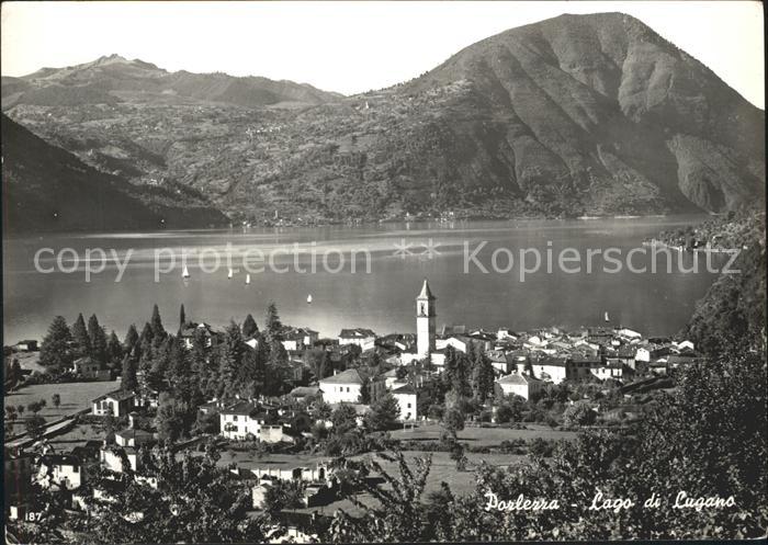 Porlezza Lago di Lugano Panorama