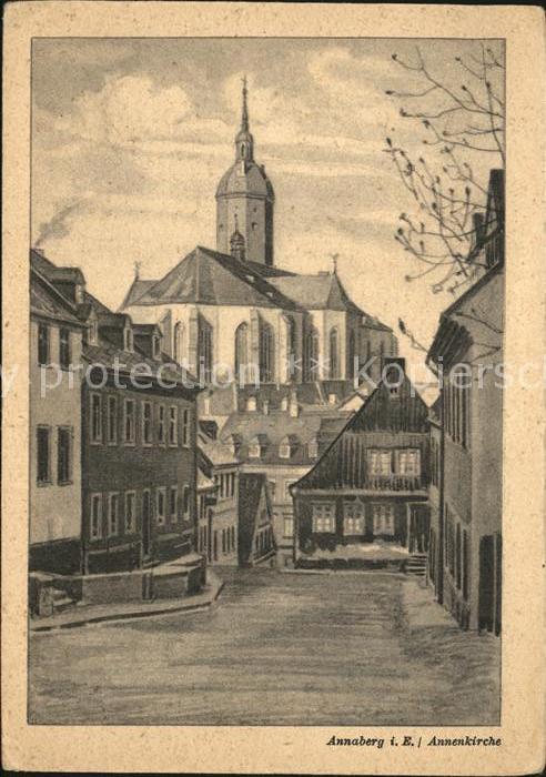 Annaberg-Buchholz Erzgebirge Annenkirche