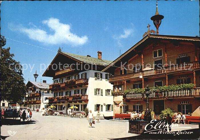 Ellmau Tirol Dorfpartie