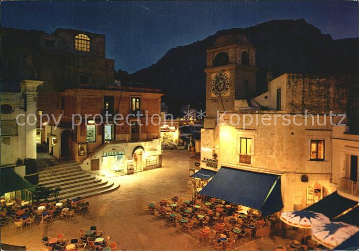 Capri Piazzetta Notturno