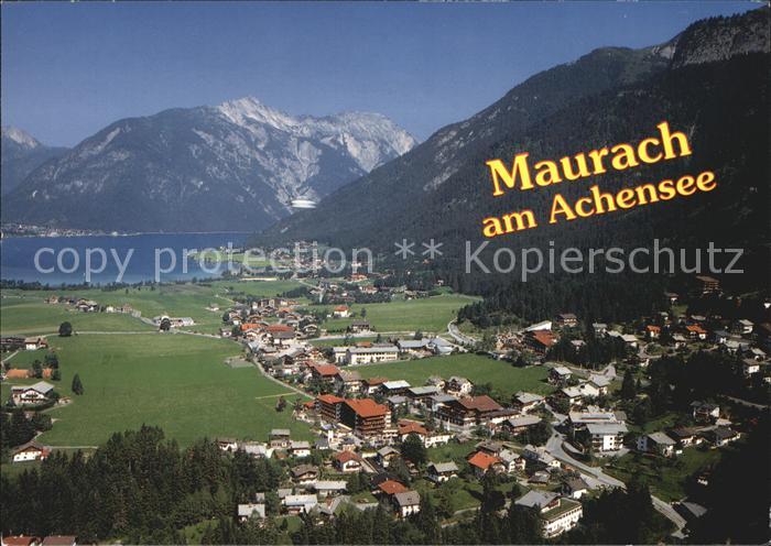Maurach Tirol Fliegeraufnahme
