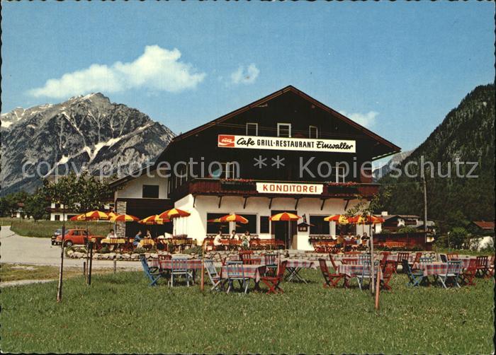 Pertisau Achensee Cafe-Konditorei Einwaller
