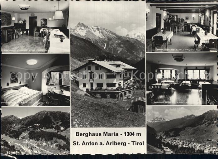 St Anton Arlberg Berghaus Maria Weinstube Speisezimmer