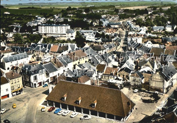 Fere-en-Tardenois Les Halles Vue aerienne