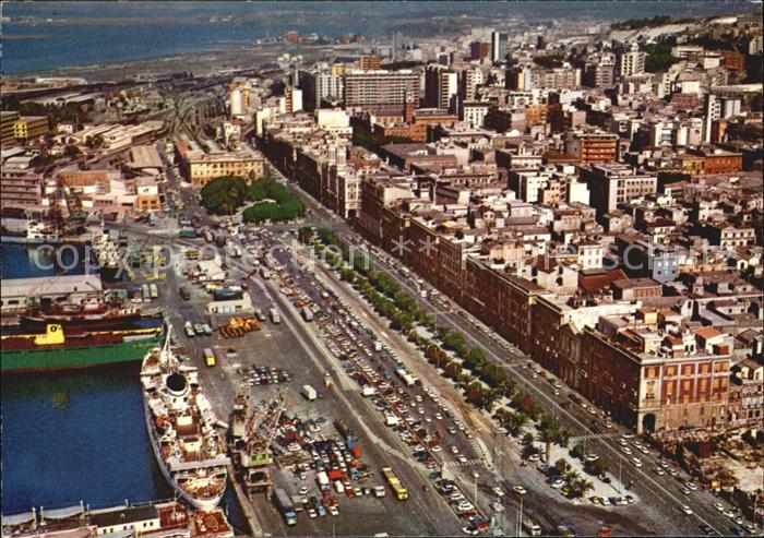 Cagliari Via Roma Fliegeraufnahme