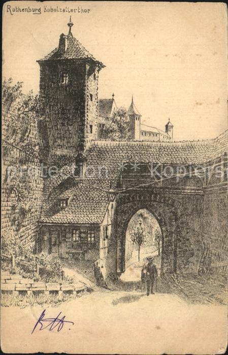 Rothenburg Tauber Kobolzellerthor
