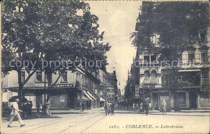 Coblence Coblenz Koblenz Lohrstrasse Cigarren Laden