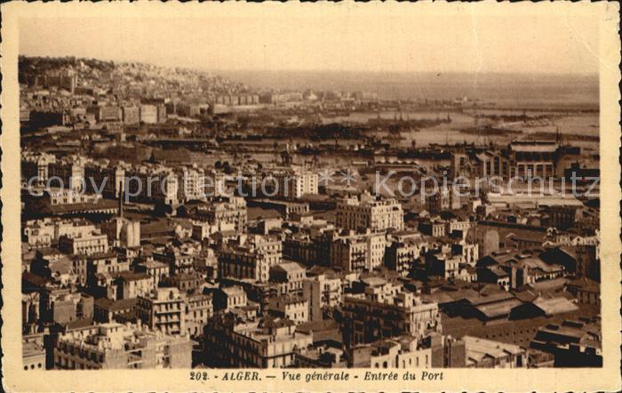 Alger Algerien Port Entree