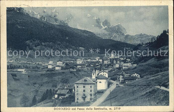 Dosoledo Passo della Sentinella