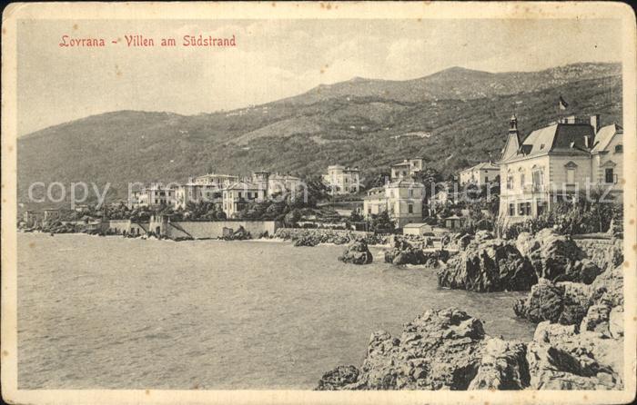 Lovrana Villen Strand