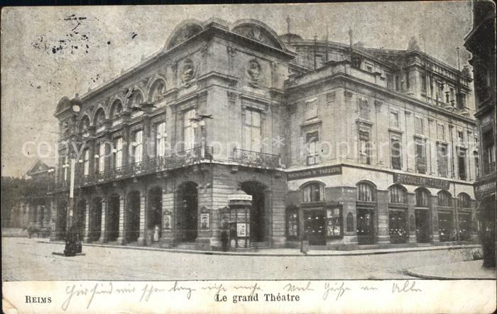 Reims Champagne Ardenne Le grand Theatre