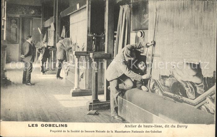 Paris Teppiche Les Gobelins Atelier de haute-lisse