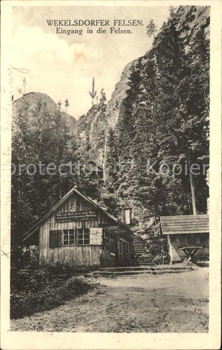 Adrspach Adersbach Wekelsdorfer Felsen Eingang