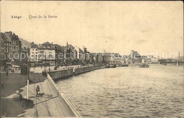 Liege Luettich Quai de la Batte
