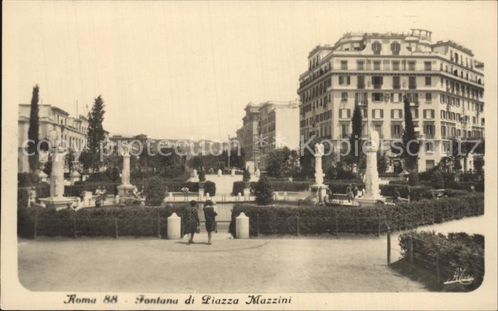 Roma Rom Fontana di Piazza Mazzini