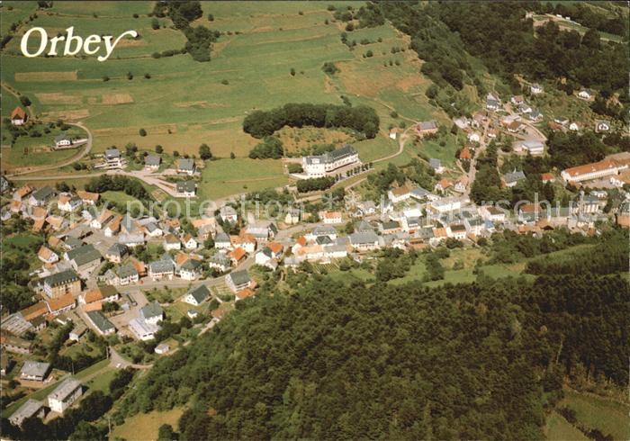 Orbey Haut Rhin Fliegeraufnahme