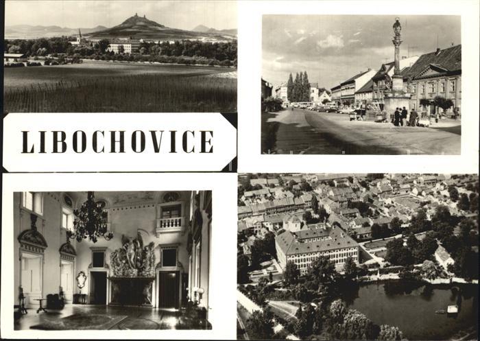 Libochovice Fliegeraufnahme Teilansichten