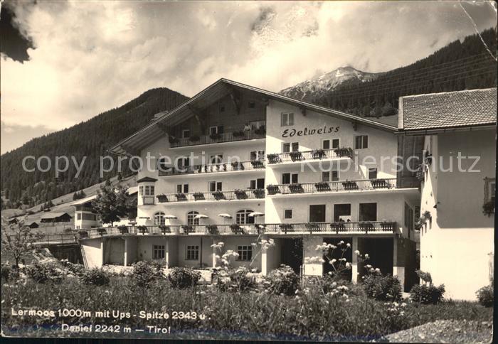 Lermoos Tirol Ups-Spitze Hotel Edelweiss