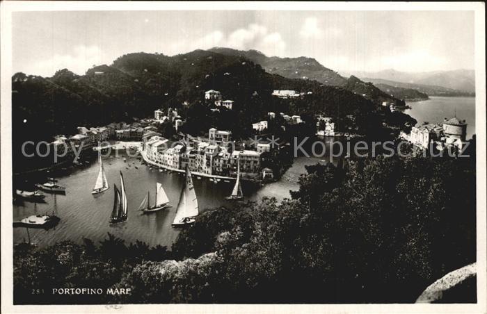 Portofino Liguria Panorama