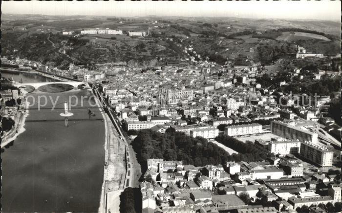 Vienne sur le Rhone Vue generale aerienne