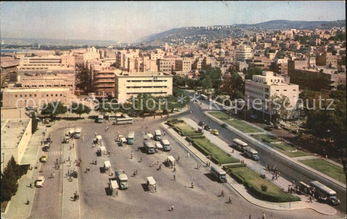 Haifa Town and Plumer Square seen from the Dagon Silo