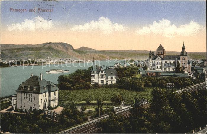 REMAGEN Rheinland-Pfalz Panorama Rheintal