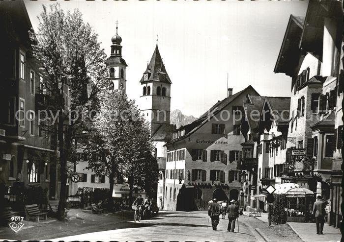 Kitzbuehel Tirol Innenstadt Luftkurort Kirche