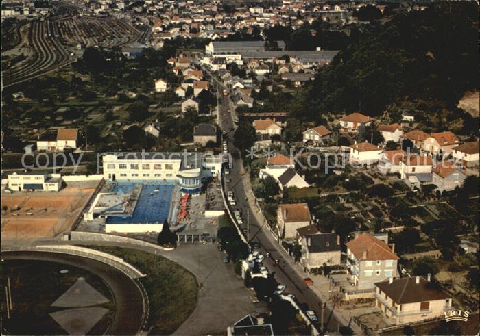 Brive Correze La piscine vue aerienne