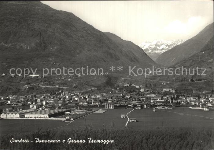 Sondrio Panorama e Gruppo Tremoggia