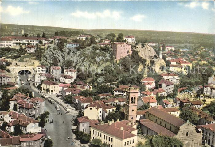 Plovdiv Blick ueber die Stadt