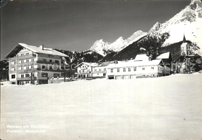 Ramsau Dachstein Steiermark Hotel Pension Matschner Winterlandschaft