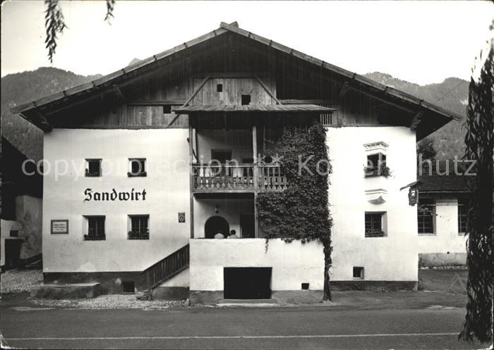 Meran Merano Gasthof Sandwirt Geburtshaus Wohnhaus A