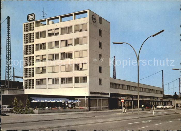 32440256 Kehl Rhein Bahnhof Kehl Postkarten Ansichtskarten Postcards