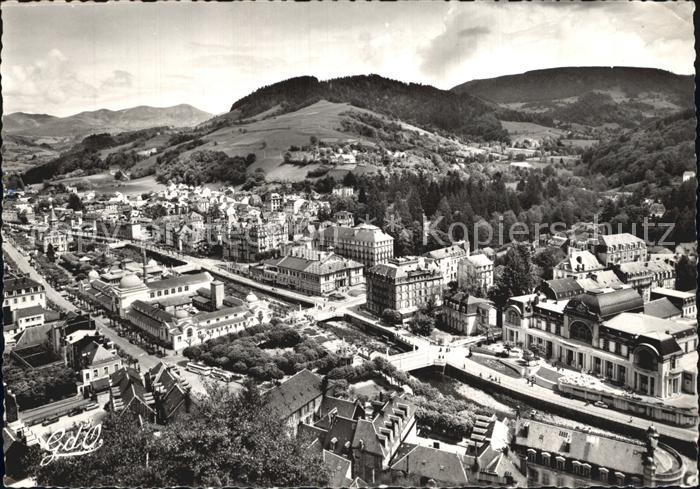 La Bourboule Vue generale et Vallee de la Dordogne