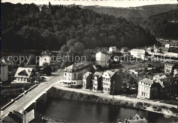 La Roche-en-Ardenne Avenue de la Gare vue aerienne
