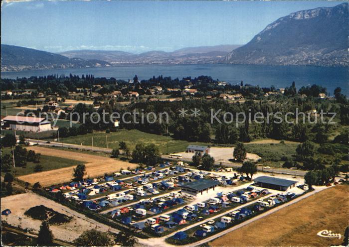 Saint-Jorioz Camping International du Lac d Annecy vue aerienne