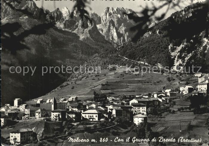 Molveno con il Gruppo di Brenta