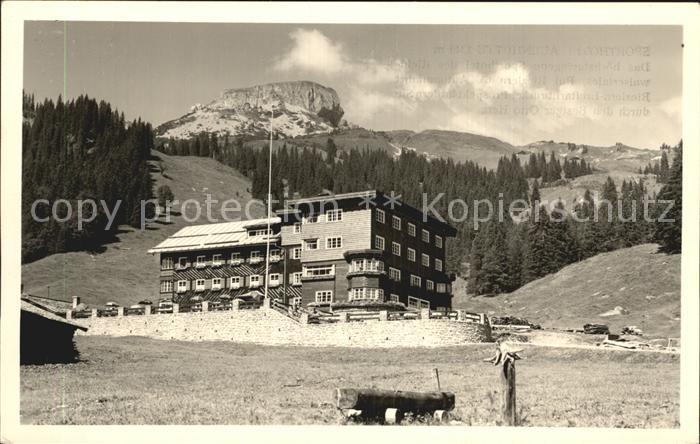 Riezlern Kleinwalsertal Vorarlberg Sporthotel Auenhuette