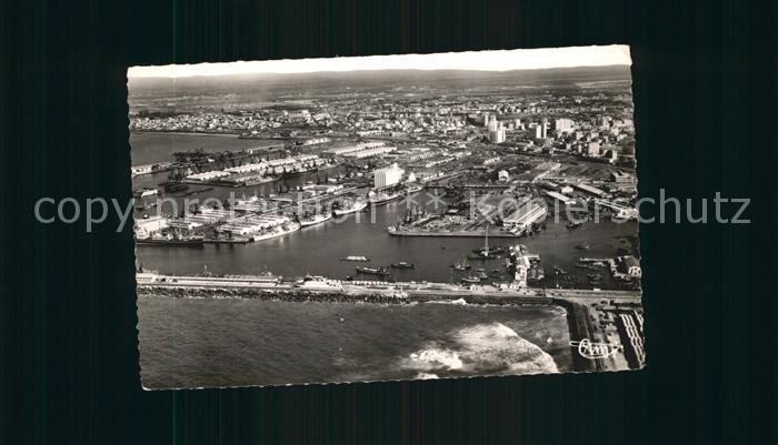 Casablanca Le Port Vue aerienne