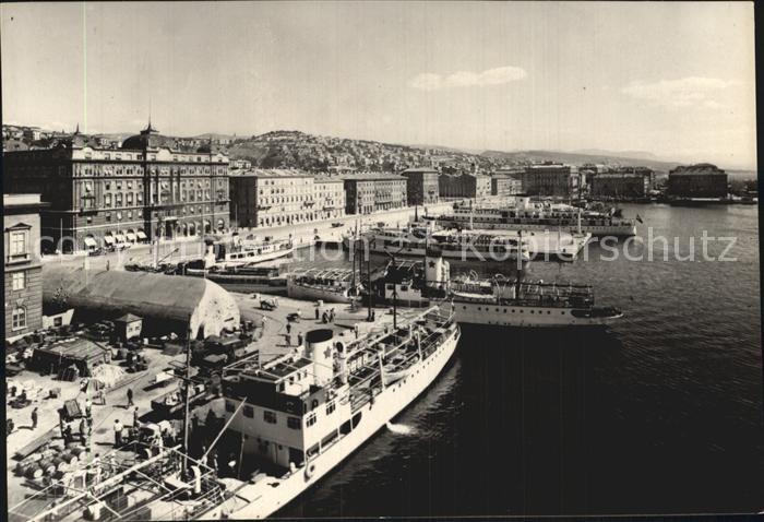 Rijeka Fiume Hafenpartie