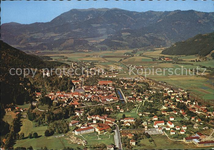Friesach Kaernten Fliegeraufnahme