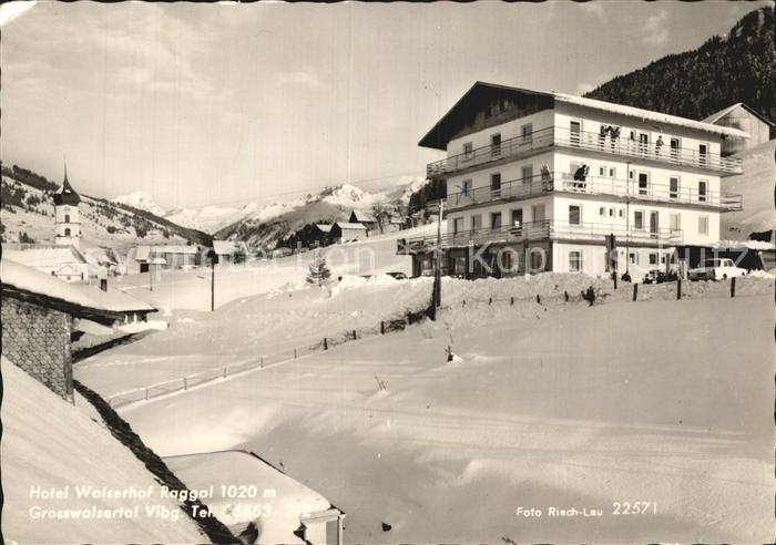Raggal Hotel Walserhof Grosswalsertal