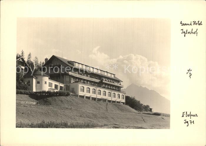 Igls Tirol Grand Hotel Iglerhof