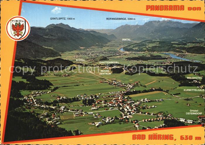 Bad Haering Tirol Fliegeraufnahme